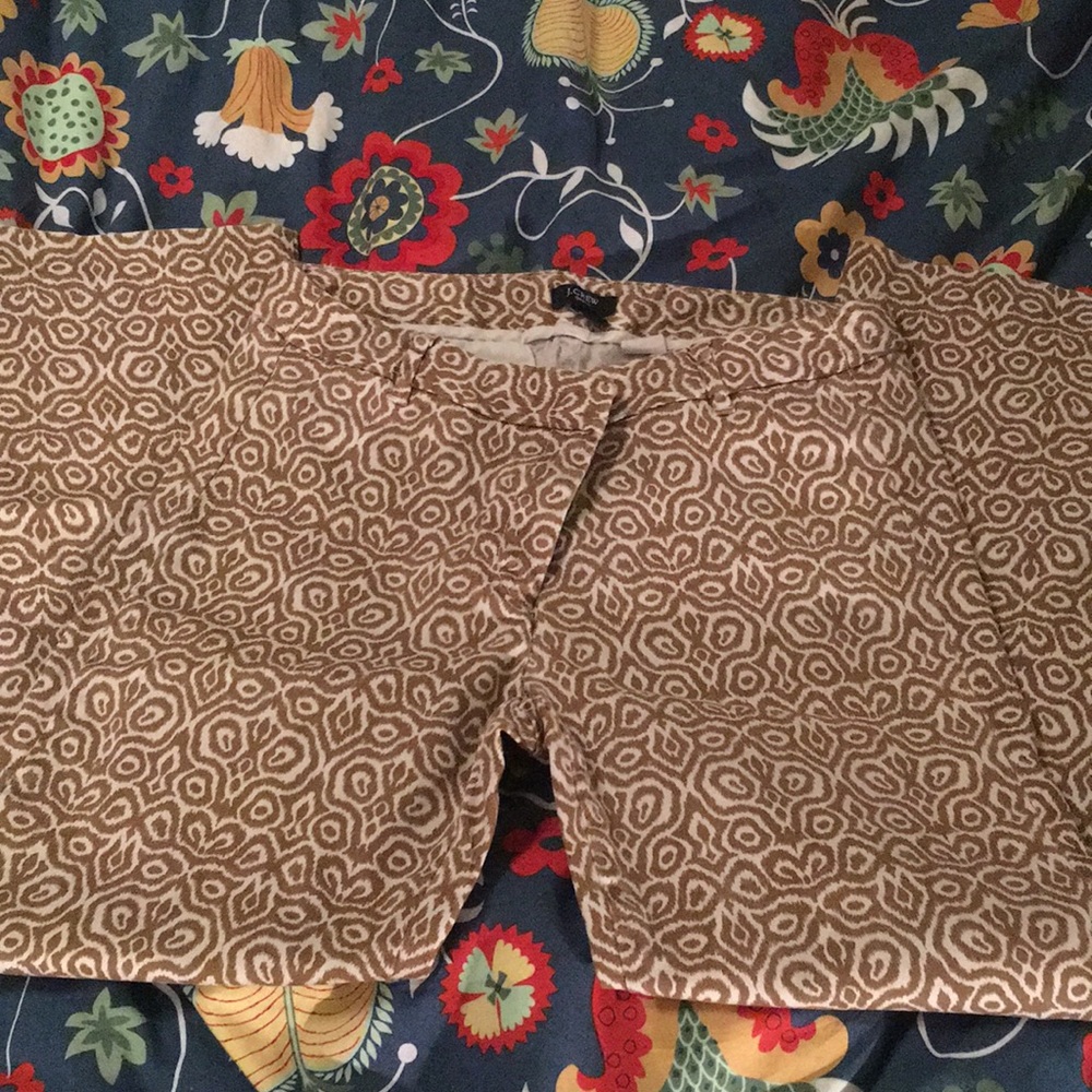 J Crew City Fit Crops